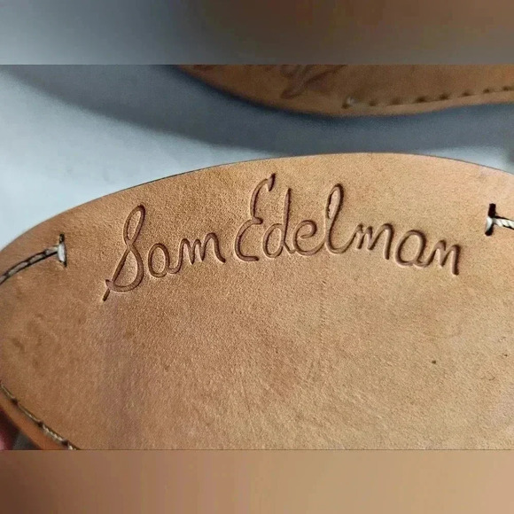 Sam Edelman Navy and Black Houndstooth Loafers - Picture 7 of 10